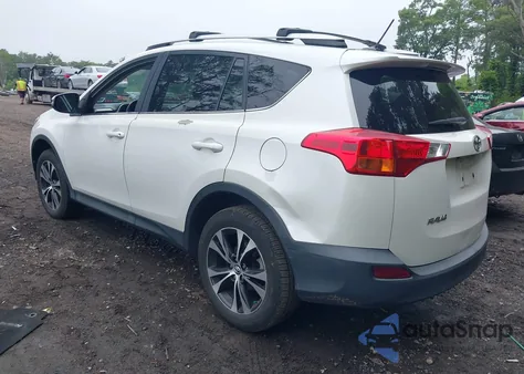 2015 Toyota Rav4 Limited из США, поврежденный, VIN 2T3DFREV4FW260849
